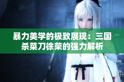 暴力美学的极致展现：三国杀菜刀徐荣的强力解析