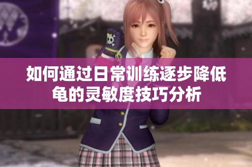如何通过日常训练逐步降低龟的灵敏度技巧分析