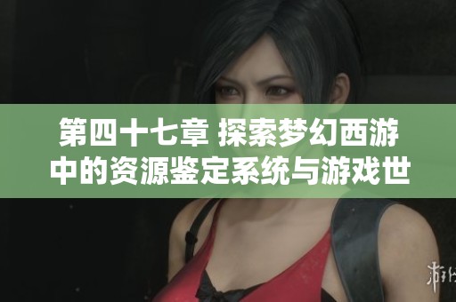 第四十七章 探索梦幻西游中的资源鉴定系统与游戏世界