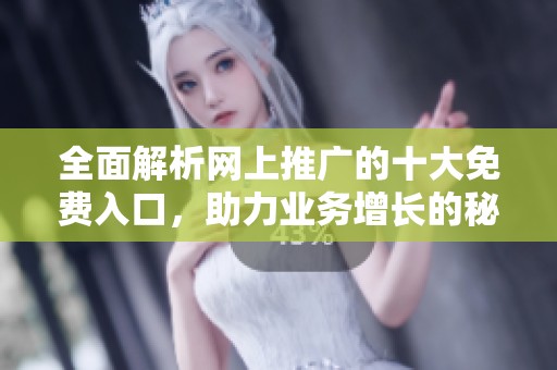 全面解析网上推广的十大免费入口，助力业务增长的秘籍