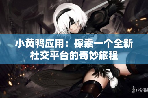 小黄鸭应用：探索一个全新社交平台的奇妙旅程