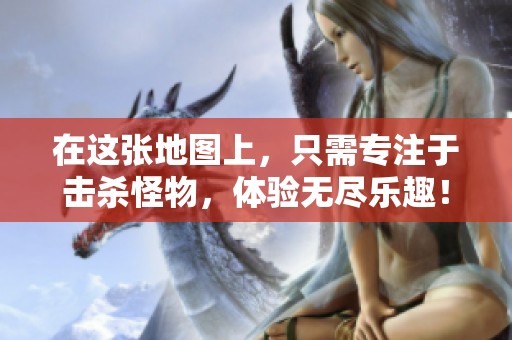 在这张地图上，只需专注于击杀怪物，体验无尽乐趣！