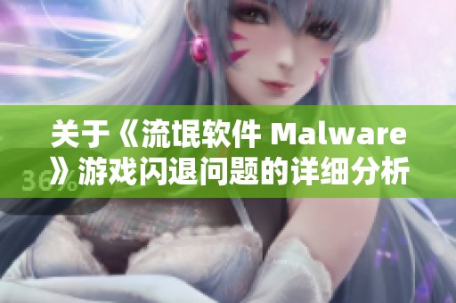 关于《流氓软件 Malware》游戏闪退问题的详细分析与解决方案