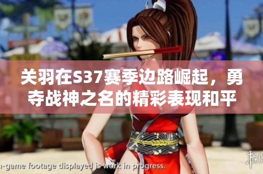 关羽在S37赛季边路崛起，勇夺战神之名的精彩表现和平衡打法分析
