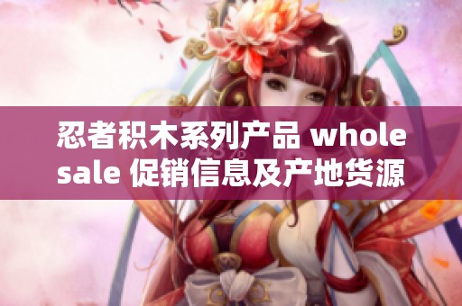 忍者积木系列产品 wholesale 促销信息及产地货源揭秘