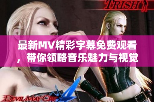 最新MV精彩字幕免费观看，带你领略音乐魅力与视觉享受