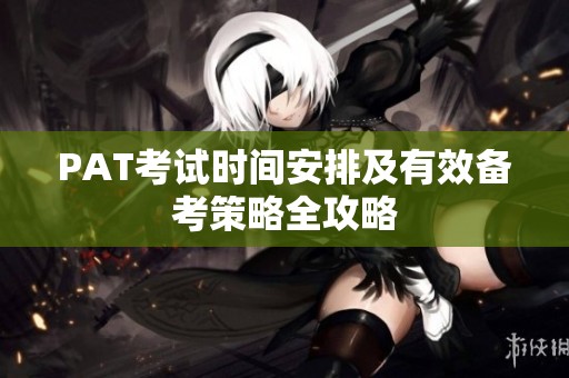 PAT考试时间安排及有效备考策略全攻略