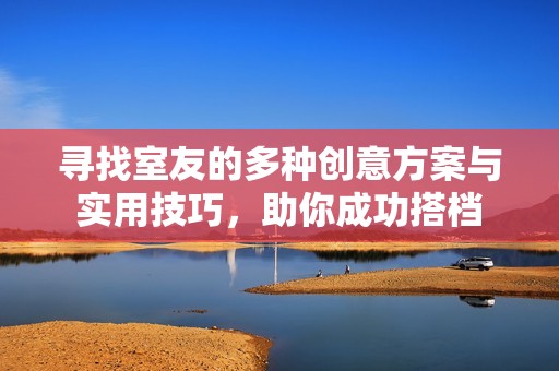 寻找室友的多种创意方案与实用技巧，助你成功搭档