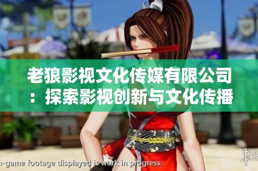 老狼影视文化传媒有限公司：探索影视创新与文化传播之路