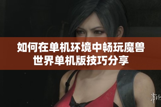 如何在单机环境中畅玩魔兽世界单机版技巧分享