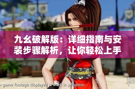 九幺破解版：详细指南与安装步骤解析，让你轻松上手