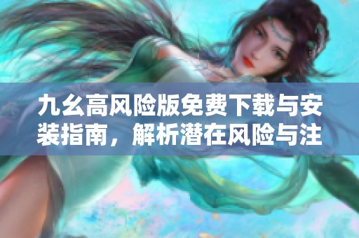 九幺高风险版免费下载与安装指南，解析潜在风险与注意事项