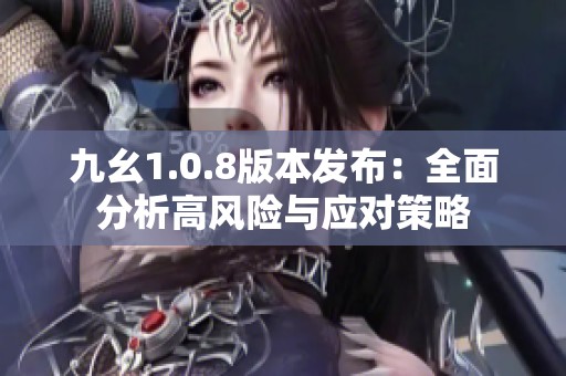 九幺1.0.8版本发布：全面分析高风险与应对策略