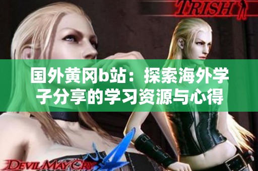 国外黄冈b站：探索海外学子分享的学习资源与心得