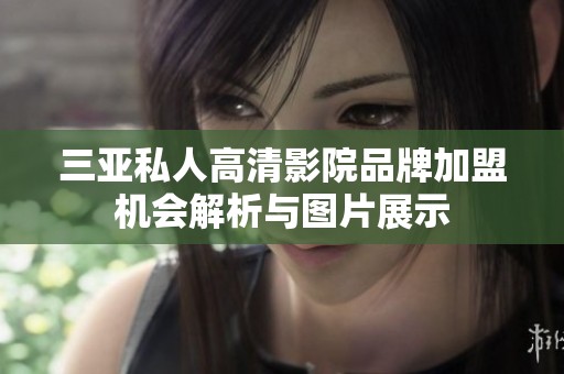 三亚私人高清影院品牌加盟机会解析与图片展示