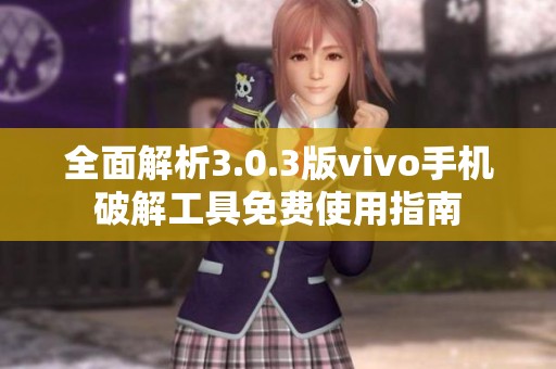 全面解析3.0.3版vivo手机破解工具免费使用指南