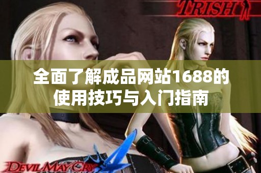 全面了解成品网站1688的使用技巧与入门指南