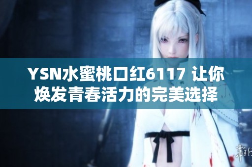 YSN水蜜桃口红6117 让你焕发青春活力的完美选择