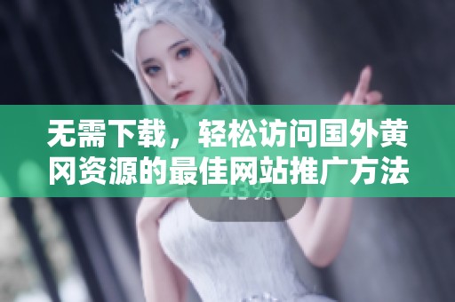 无需下载，轻松访问国外黄冈资源的最佳网站推广方法