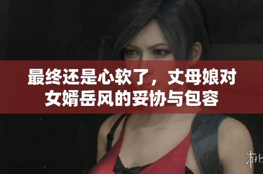 最终还是心软了，丈母娘对女婿岳风的妥协与包容