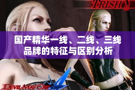 国产精华一线、二线、三线品牌的特征与区别分析