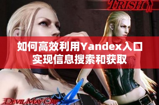 如何高效利用Yandex入口实现信息搜索和获取