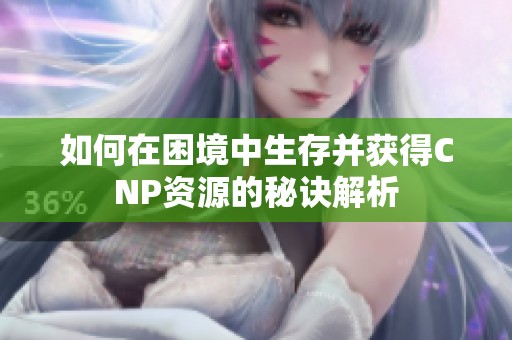 如何在困境中生存并获得CNP资源的秘诀解析
