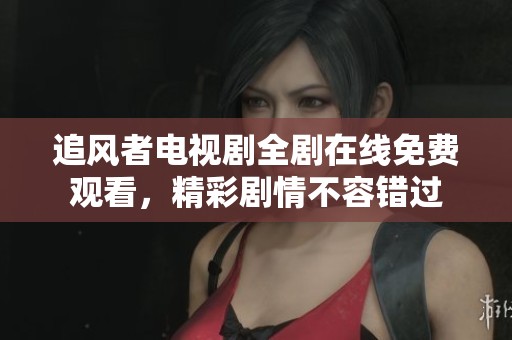 追风者电视剧全剧在线免费观看，精彩剧情不容错过
