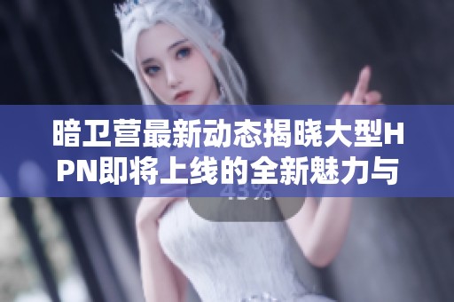 暗卫营最新动态揭晓大型HPN即将上线的全新魅力与挑战