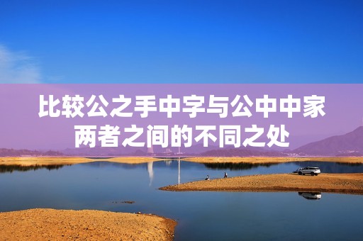比较公之手中字与公中中家两者之间的不同之处