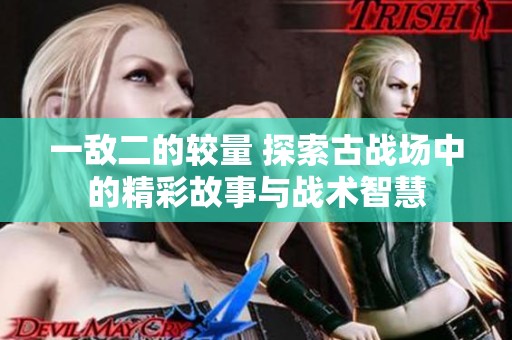 一敌二的较量 探索古战场中的精彩故事与战术智慧