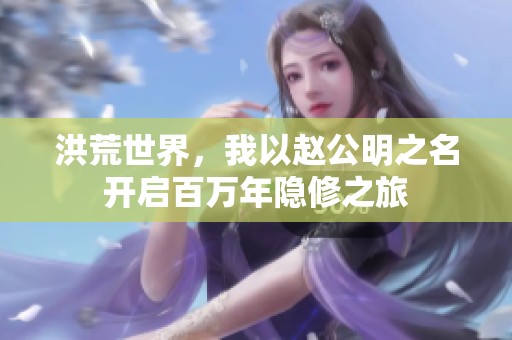 洪荒世界，我以赵公明之名开启百万年隐修之旅