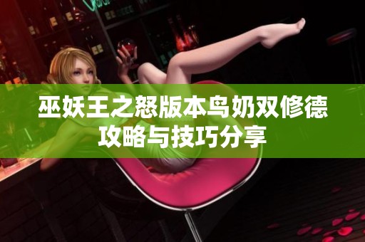 巫妖王之怒版本鸟奶双修德攻略与技巧分享