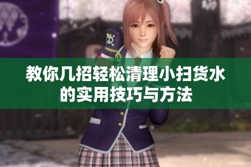 教你几招轻松清理小扫货水的实用技巧与方法