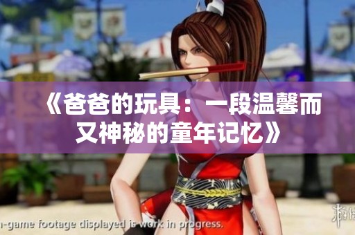 《爸爸的玩具：一段温馨而又神秘的童年记忆》