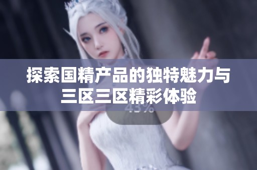 探索国精产品的独特魅力与三区三区精彩体验