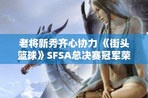 老将新秀齐心协力 《街头篮球》SFSA总决赛冠军荣耀回顾