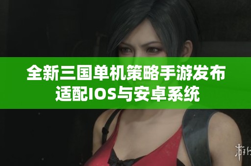 全新三国单机策略手游发布 适配IOS与安卓系统