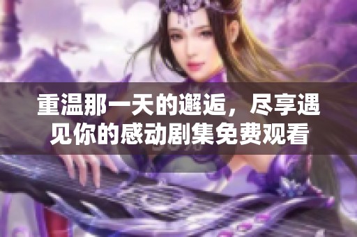 重温那一天的邂逅，尽享遇见你的感动剧集免费观看