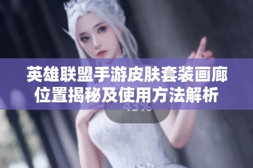 英雄联盟手游皮肤套装画廊位置揭秘及使用方法解析