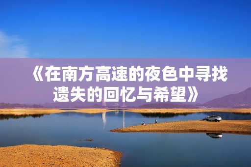 《在南方高速的夜色中寻找遗失的回忆与希望》