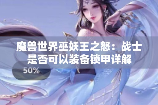 魔兽世界巫妖王之怒：战士是否可以装备锁甲详解