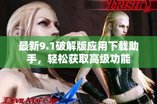 最新9.1破解版应用下载助手，轻松获取高级功能