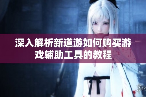 深入解析新道游如何购买游戏辅助工具的教程