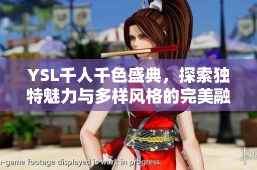 YSL千人千色盛典，探索独特魅力与多样风格的完美融合