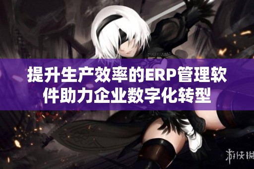 提升生产效率的ERP管理软件助力企业数字化转型