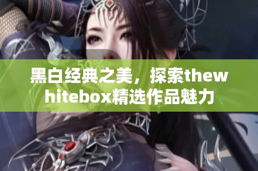 黑白经典之美，探索thewhitebox精选作品魅力