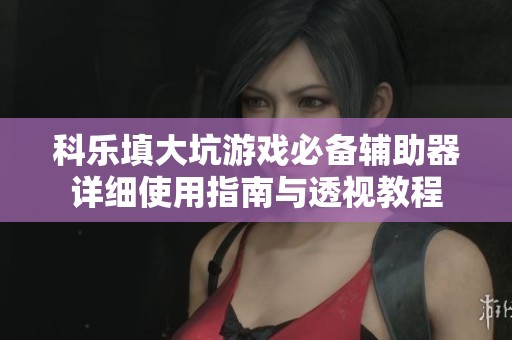 科乐填大坑游戏必备辅助器详细使用指南与透视教程