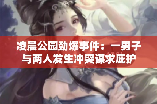 凌晨公园劲爆事件：一男子与两人发生冲突谋求庇护