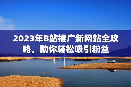 2023年B站推广新网站全攻略，助你轻松吸引粉丝